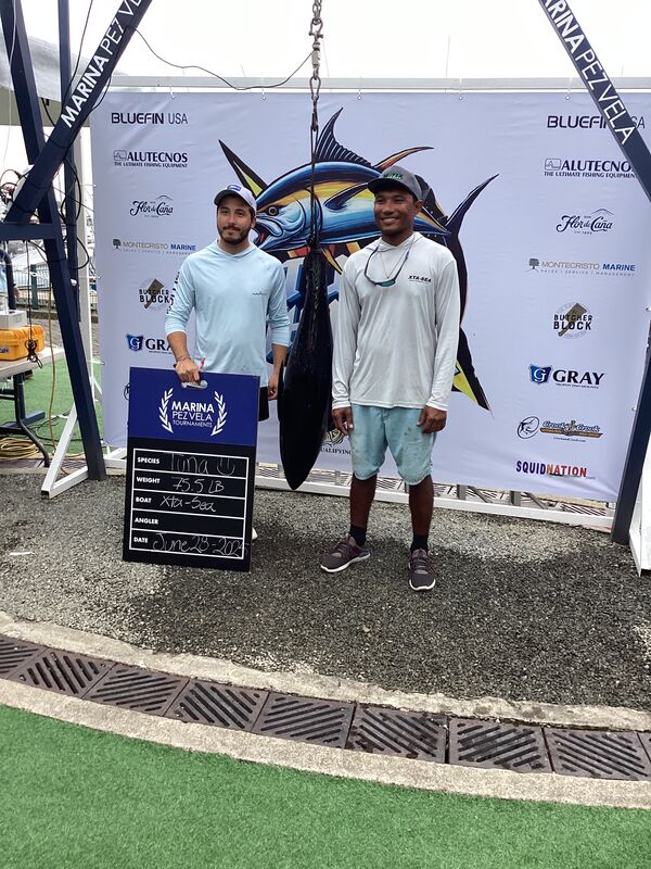Image of a Dorado caught by Julio Chamarro on team XTA-SEA at the 2025 Tuna Thunder