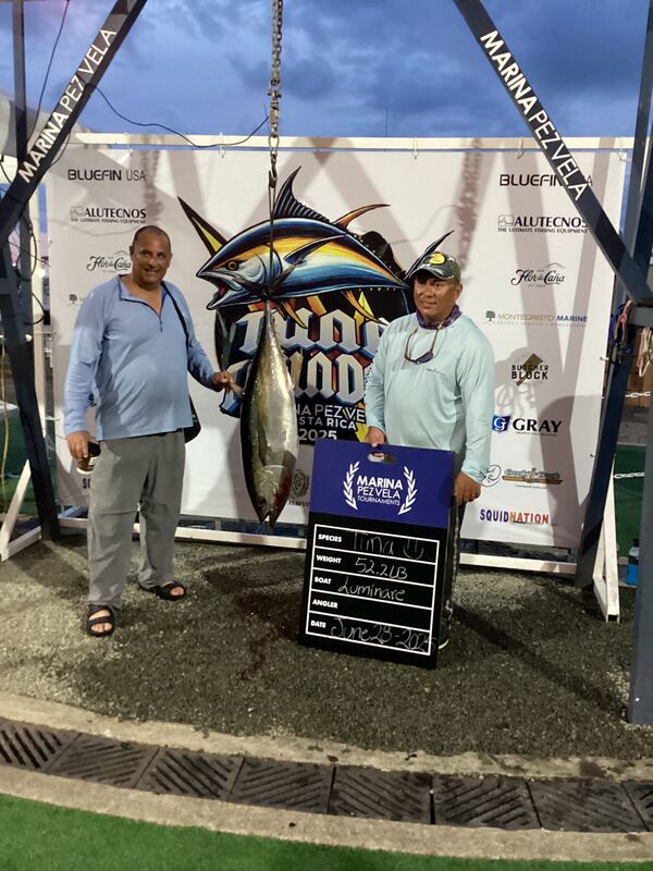 Image of a Dorado caught by Scott Doherty on team Luminare at the 2025 Tuna Thunder